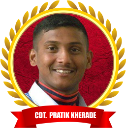 Cadet Pratik Kherade